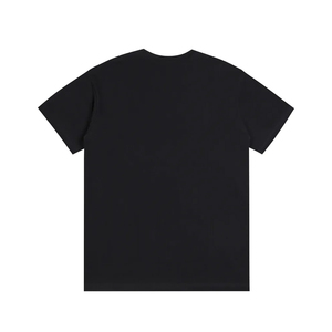 High Quality Wide Boxy <b>Blank</b> t Shirt Heavy <b>Weight</b> Cotton Tshirt Oversized Black White T-shirt for Men - Product Image 2