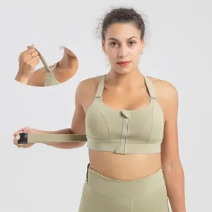 Girls Running Top For-Women Casual Wear Sportswear Soft <b>Stretch</b> Workout Gym Yoga Crop Tops Fitness Sports Bra For Women - Product Image 4