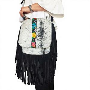 Sac à bandoulière en cuir véritable pour femme, étanche, avec logo brodé, fermeture éclair, style mode quotidien, directement de l'usine - Product Image 1