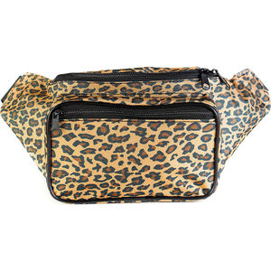 กระเป๋าคาดเอวลายเสือดาวแบบซับลิเมชั่น ดีไซน์ล่าสุด สำหรับวิ่ง เดินป่า ตั้งแคมป์ - Product Image 1