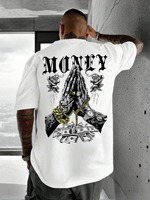 T-shirts à col rond pour hommes de haute qualité, personnalisables, respirants, 100% coton, séchage rapide, vêtements d'été, manches courtes, tricot décontracté