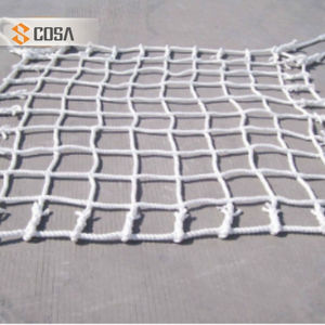 Filet de sécurité en maille pour la rétention des débris COSA blanc, filet de protection tricoté, filets en plastique coupés, barrière pour échafaudages de construction Vietnam - Product Image 5