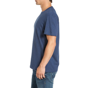 High Quality 100% Cotton Men's T-Shirt Front Blank <b>Short</b> Sleeve Breathable Eco-Friendly Fabric Regular Fit Relaxed Street Style - Product Image 1