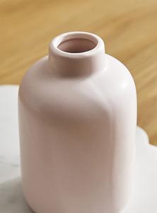 แจกันเซรามิกสีชมพูอ่อนรูปทรงขวดแบบมินิมอล ผิวด้าน พร้อมดีไซน์หรูหราสำหรับตกแต่งบ้านสไตล์สแกนดิเนเวียนสมัยใหม่ - Product Image 2