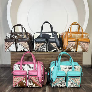 Bolsa de Pañales para Bebé de Cuero Genuino con Múltiples Bolsillos, Marca March Expo, Bolsa de Viaje de Gran Capacidad, Tipo Bandolera, de Cuero Vacuno - Product Image 5