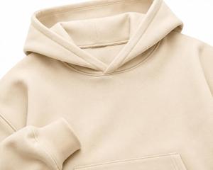 Men's Oversize <b>Hooded</b> <b>Fleece</b> Sweatshirt Regular Sleeve Oversized Fit Front Pocket Casual Autumn Wear Men Baggy Hoodies - Product Image 5