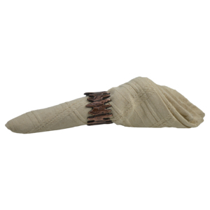 Anneau de serviette rond vintage en cuivre écologique pour la décoration de table, les mariages, les hôtels, la vaisselle - Product Image 5