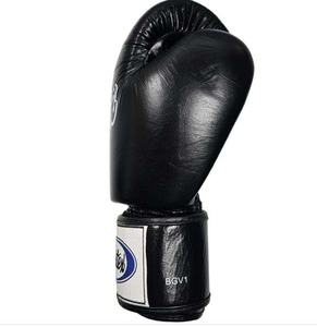 Guantes de Boxeo MS-BG-526 de Primera Calidad, Cuero Vacuno Auténtico, Guantes de Sparring Fairtex para Muay Thai, Equipo de Combate Hecho a Medida - Product Image 5