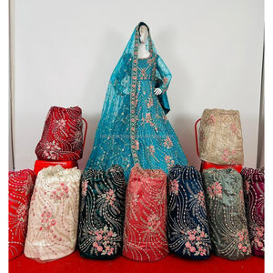 Robes traditionnelles indiennes pour robe de mariée - Product Image 4