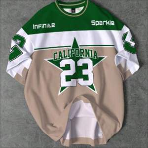 T-shirt en coton premium vintage streetwear, coupe oversize à épaules tombantes, tissu épais et lourd, imprimé personnalisé, haut décontracté pour homme - Product Image 1