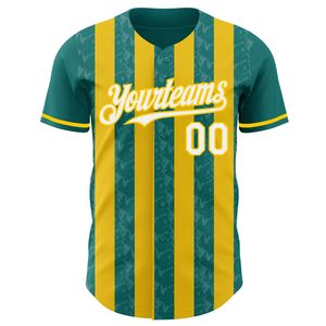 Camiseta de Béisbol Premium 100% Poliéster - Nombre del Equipo Personalizado Impreso por Transferencia Térmica, Transpirable, Unisex, para Adultos - Product Image 6