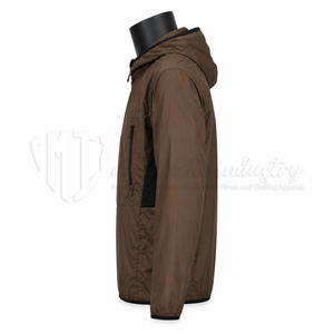 Chaqueta Cortavientos Unisex Personalizada, Impermeable, Ecológica, Ligera, con Cierre, para Invierno, Fabricante y Proveedor OEM ODM - Product Image 4