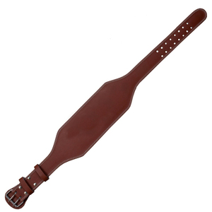 Ceinture de musculation en cuir de vachette personnalisée de haute qualité, robuste, confortable, souple, légère, respirante, réglable, avec soutien dorsal - Product Image 2