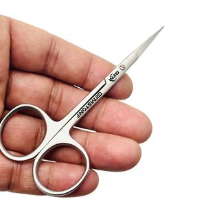 Tijeras Profesionales Curvas de Acero Inoxidable para Cutículas, con Mango de Cerámica, Herramienta de Precisión para Manicura y Pedicura, para Salón de Belleza - Product Image 2