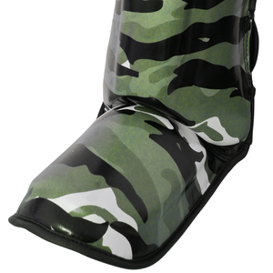 Protège-tibias et protège-pieds personnalisés pour Muay Thai, Kickboxing, MMA – Équipement d'entraînement professionnel – Vente en gros, OEM, Exportation directe usine - Product Image 4
