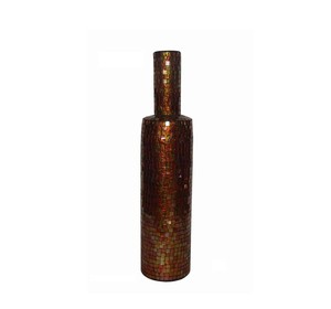 Decorative Aluminum <b>Centre</b> <b>piece</b> Vase with Refined Floral Cutwork Pattern for Premium Interior Deco - Product Image 3