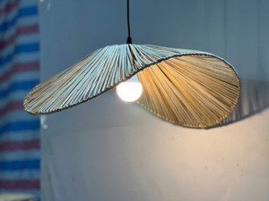 Handwoven Rattan Pendant Light Boho Ceiling Lamp Natural Wicker Hanging Light for Living Room Cafe Restaurant Decor - Product Image 2