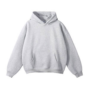 เสื้อฮู้ดดี้ผู้ชาย ผ้าฝ้ายพรีเมียม ฟลีซ สวมใส่สบาย สไตล์ลำลอง สตรีทแวร์ - Product Image 4