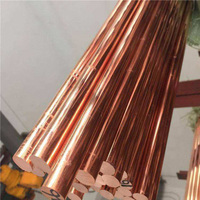 T1/T2/TP1/TP2 Barre de cuivre en laiton C10100/C10200/C10500/C10700/C11000 lingots de cuivre