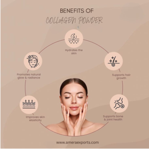 ผงคอลลาเจนเปปไทด์ไฮโดรไลซ์ขั้นสูง คอลลาเจนหลายชนิดประเภทที่ 1 และ 3 สำหรับสุขภาพข้อต่อ กระดูก และผิวหนัง (ฉลากส่วนตัว) - Product Image 3