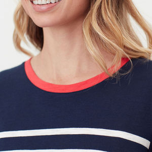 Camisetas Personalizadas de Cuello Redondo para Mujer, de Alta Calidad, 100% Algodón, Talla Grande, Nuevo Diseño, Camisetas de Verano para Correr - Product Image 4