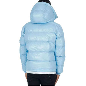 <b>Men's</b> Winter Puffer <b>Jacket</b> OEM Custom Breathable Zipper Closure Padded Outdoor with embroidery logo unisex puffer <b>jackets</b> - Product Image 3