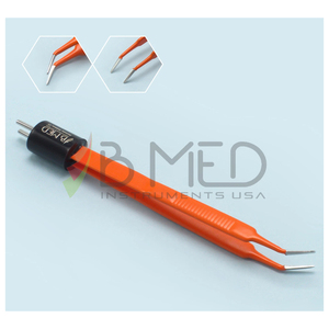 คีมจับสองขั้วแบบไม่ติด McPherson ปี 2026 แบบโค้ง 4 ด้าน ปลายโค้ง 0.5 มม. สำหรับผ่าตัดตาและช่องท้อง - Product Image 5