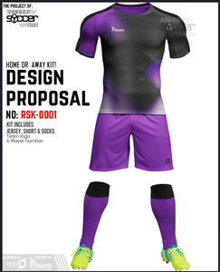 ชุดเสื้อฟุตบอลระบายอากาศ แห้งเร็ว พิมพ์ลายสโมสร กางเกงขาสั้น ชุดฟุตบอลแบบกำหนดเอง รุ่นนักเตะ สำหรับฤดูใบไม้ผลิ/ฤดูใบไม้ร่วง - Product Image 5