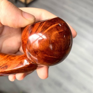 Pipa de fumar de madera premium hecha a mano, pipa de tabaco clásica rústica de madera natural, artículo de regalo a bajo costo por AALIYAN IMPEX - Product Image 3