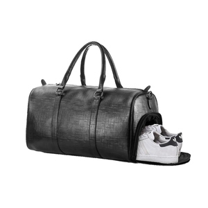 Bolsa de Lona Ligera y Resistente para Viajes, Fin de Semana, Gimnasio y Deportes, con Compartimento Separado para Zapatos, para Hombre y Mujer, OEM - Product Image 4