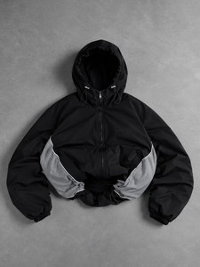 Wholesale Mens Quarter Zip Windbreaker Jacket Lightweight Woven <b>Fabric</b> For Sportswear Brands Factory Direct - Product Image 2