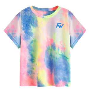 Men <b>Tie</b> Dye Shirt Custom Logo Short Sleeve Casual T Shirt Fashion Summer Wear Soft Cotton Wholesale Supplier - Product Image 1