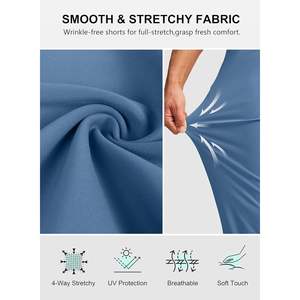 2025 Pantalon de survêtement léger pour hommes Poches à fermeture éclair Athlétique Workout Joggers Vêtements de golf 32 \ "(Slate) - Product Image 6