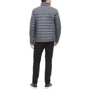 Winter New Arrival <b>Long</b> Sleeve Waterproof Stand Collar Puffer <b>Jacket</b> for <b>Men</b> Customized Logo Printed Streetwear Fashion - Product Image 2