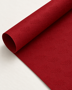 Hojas de Papel Hechas a Mano con Relieve de Hojas Rojas para Invitaciones de Boda, Envoltura de Regalos, Scrapbooking, Manualidades y Creación de Tarjetas - Product Image 3
