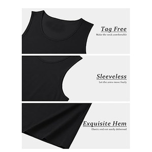 Men’s Sleeveless Gym Tank Top – Quick Dry Breathable Fitness Shirt – Lightweight Running Workout Vest for Training & Sports - Product Image 6
