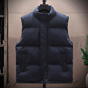 Gilet matelassé léger de haute qualité pour homme, sans manches, isolé, pour l'hiver, décontracté, confortable, à porter au quotidien - Product Image 4