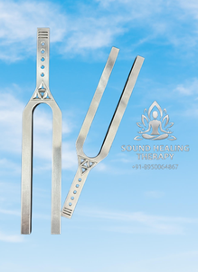 ส้อมเสียงจูนขนาดใหญ่ DNA Key – ความถี่สองด้าน D 528Hz และ A 432Hz (ขนาดใหญ่) - Product Image 2