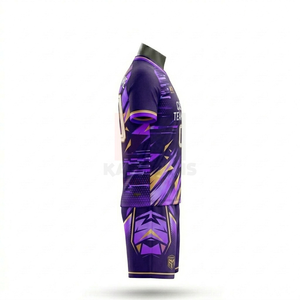 Uniformes de Fútbol de Marca Privada, Conjuntos Personalizados de Camisetas y Pantalones Cortos, Fabricación por Contrato para Marcas Deportivas Internacionales - Product Image 4