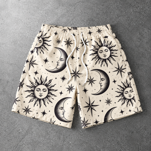 Shorts de streetwear imprimés pour les vacances, catalogue fournisseur, placement du logo, graphiques décoratifs, illustrations originales, décoration de vêtements - Product Image 5