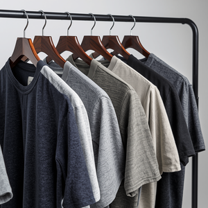 Men’s High Quality T-Shirts Premium Cotton Short Sleeve Soft Comfortable Tee with OEM ODM Customization - Product Image 2