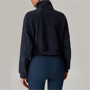 Veste polaire pour femme Wearpex, nouveau design, hiver, chaude, fermeture éclair intégrale, écologique, respirante, séchage rapide, coupe-vent, veste de sport - Product Image 4