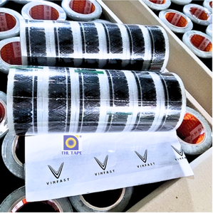 ระบบผลิตเทปพิมพ์โลโก้ตามสั่ง ปรับแต่งความกว้างและความยาวได้ รับผลิตแบบ OEM สายการผลิตทันสมัยสำหรับสติกเกอร์แบบกำหนดเอง - Product Image 2