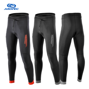Pantalones de Neopreno Aropec de 2mm, Cintura Alta, Bolsillos Laterales, Costuras Planas, para Surf y Buceo, OEM/ODM - Product Image 1