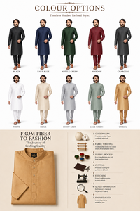 <b>Men</b> Premium Gold <b>Kurta</b> Pajama Set Ethnic Traditional Festive Indian <b>Kurta</b> Pyjama Suit <b>Men</b> Designer Party Dress Wear - Product Image 3