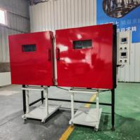 Machine de peinture en poudre Gookiitech, nouveau design, avec four pour jantes, deux fours et deux chariots, système tout-en-un