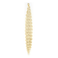 Vente en gros de perruques en fibres synthétiques avec emballage personnalisé et logo, style French Curl, cheveux à tresser, alternative aux tresses Jumbo, trame simple, toutes tailles