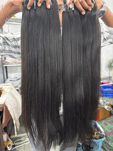 straight human <b>hair</b> bundles silky smooth remy <b>hair</b> wholesale vendor cuticle aligned natural flow bulk all cuticle aligned <b>hair</b> - Product Image 2