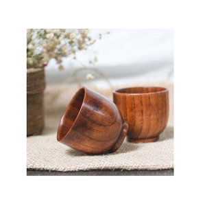 Tasse à café en bois naturel faite à la main avec poignée unique, compatible lave-vaisselle, vaisselle de luxe moderne, réutilisable, pour la cuisine - Product Image 6