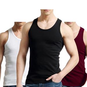 Débardeurs hommes 100% coton solide gilet mâle respirant hauts sans manches mince décontracté Gym course confortable maillot de corps hommes cadeau - Product Image 2